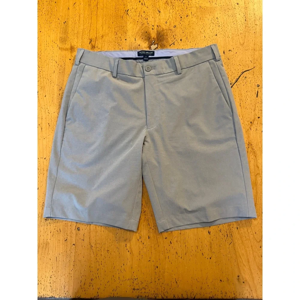 Peter Millar Surge Size 32 Crown Crafted Tailored Fit Performance Golf Shorts